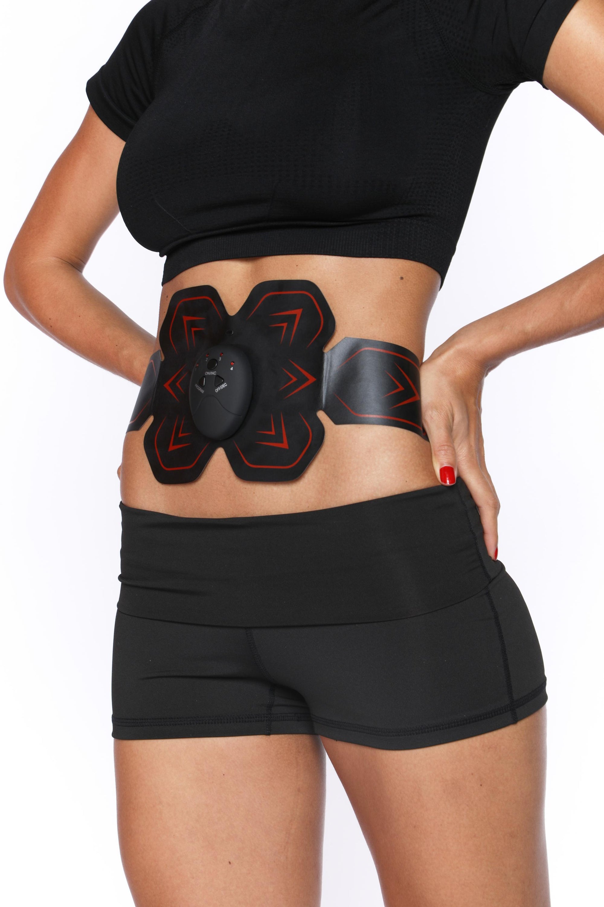 Ceinture Electrostimulation Musculaire Abdominale - Noir