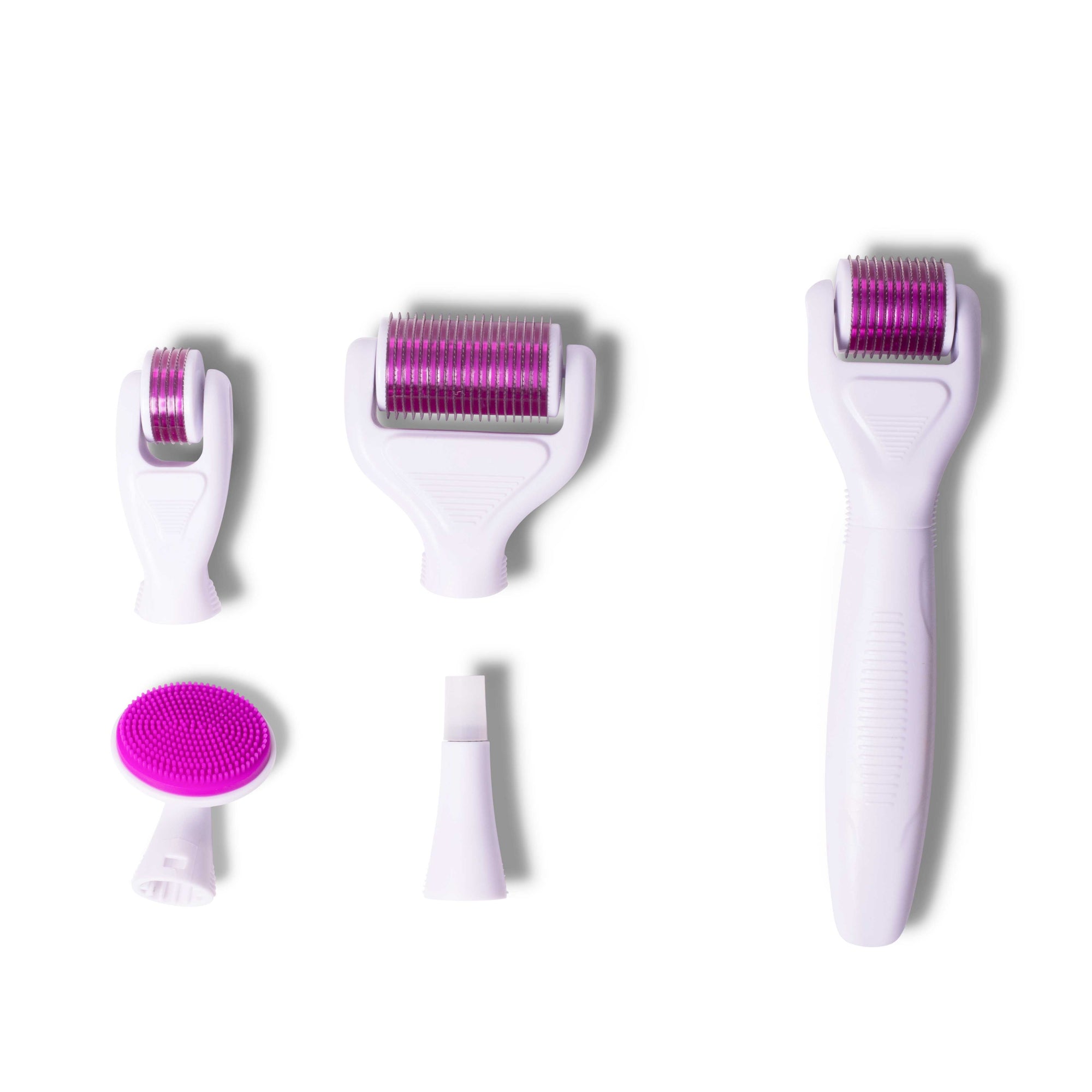 Dermaroller Micro Naalden 6In1 - Roze