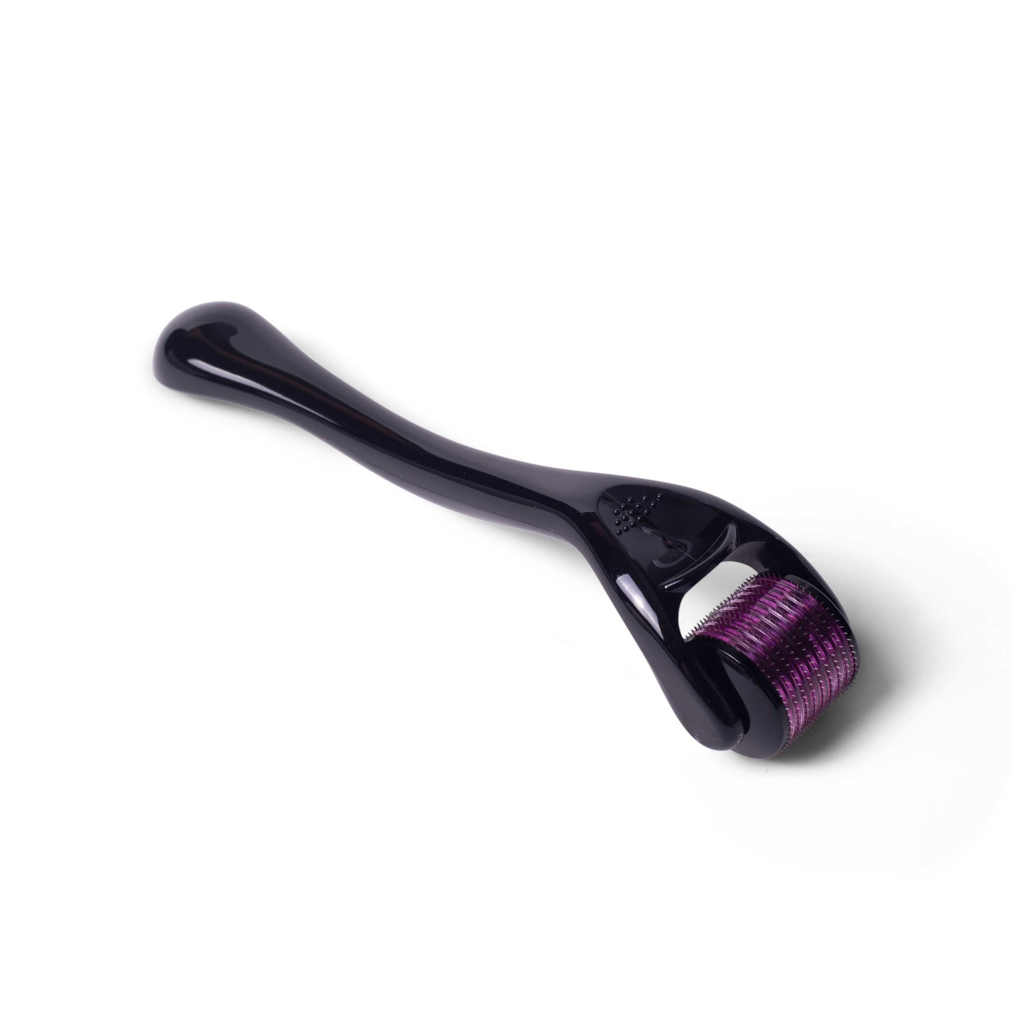 Derma Roller A Micro Aiguilles   - Noir