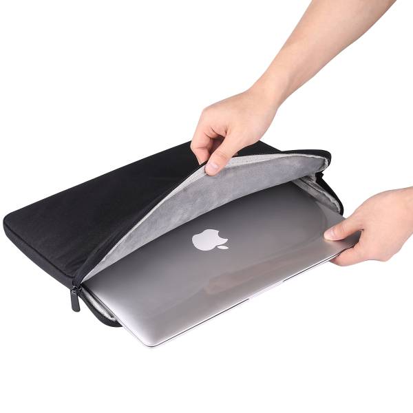 Beschermhoes Voor Macbook Pro 15 Laptop. - Zwart