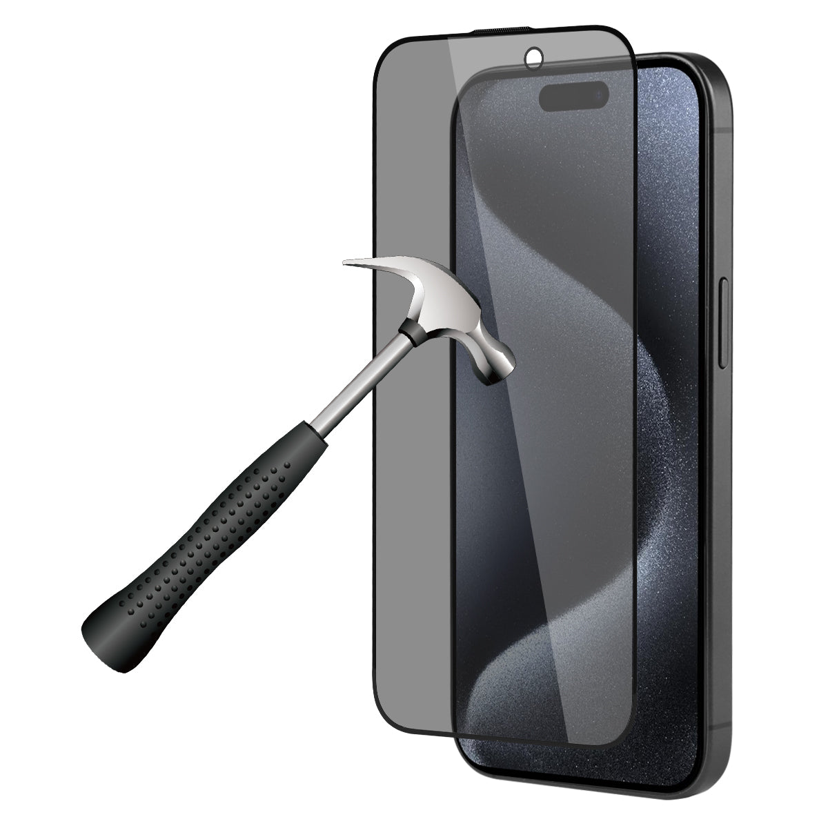 Film De Protection En Verre Trempé Platyne Pour Iphone 15Promax - Anti-Poussière, Sans Bulles Et Haute Résistance - Noir