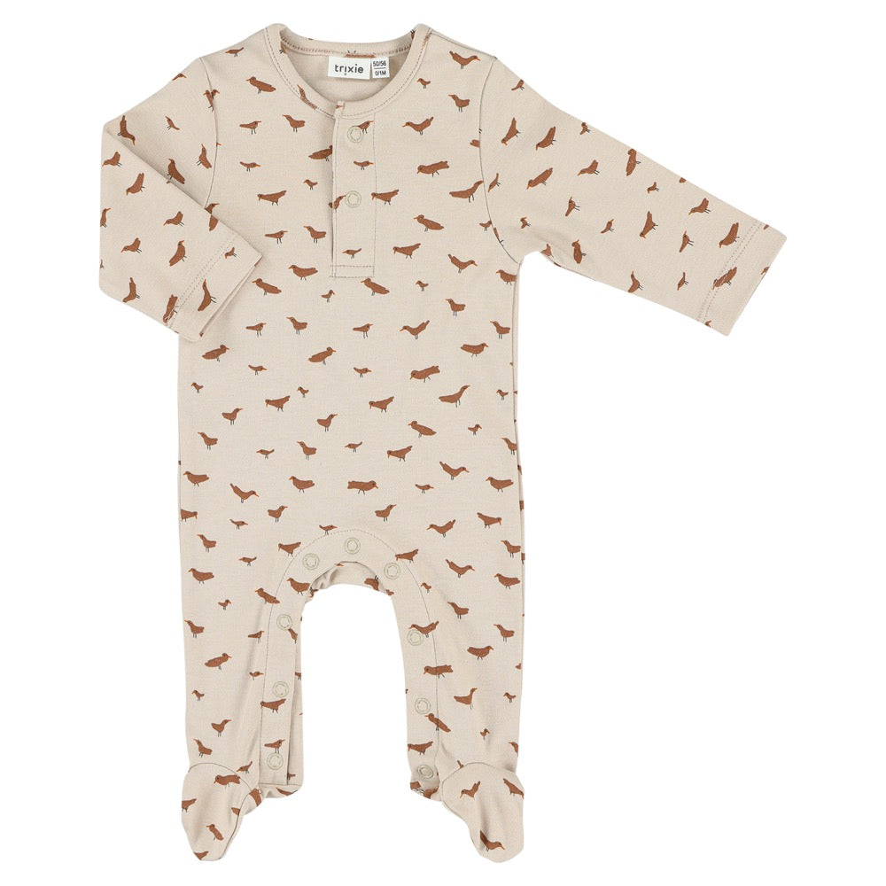 Onesie avec pieds | Babbling Birds