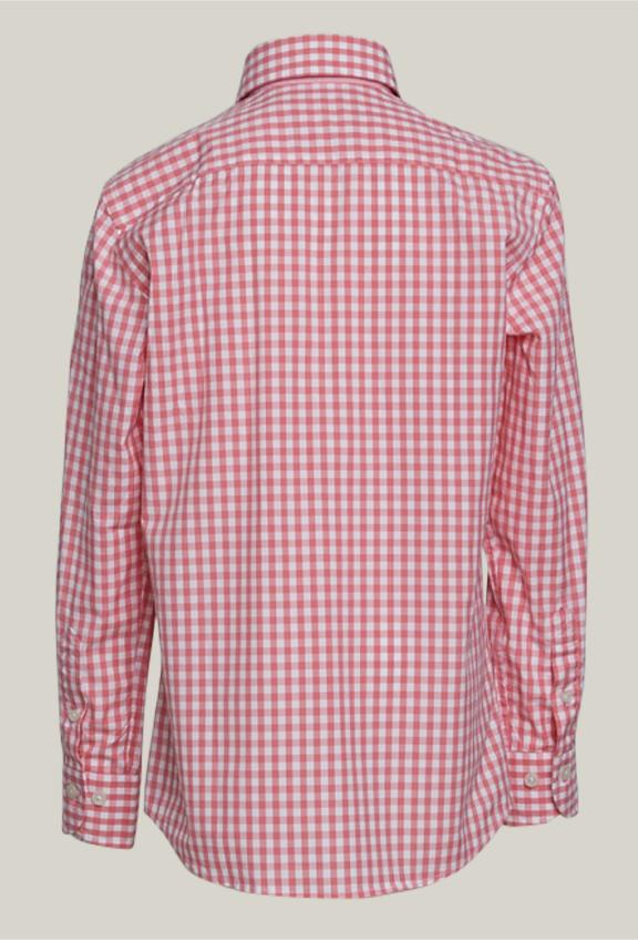 Custom Fit Checked Shirt Pink - Multi