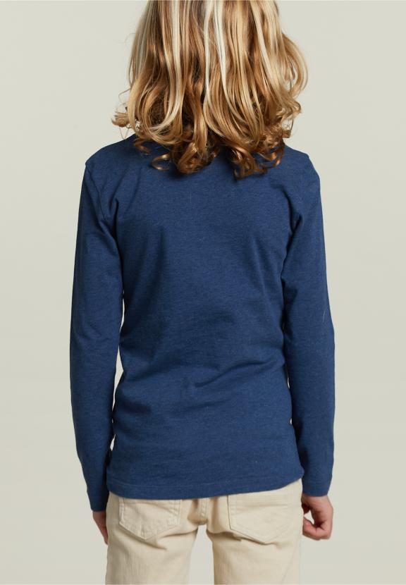 Katoenen Fantasie T-Shirt Marine Mix - Blauw