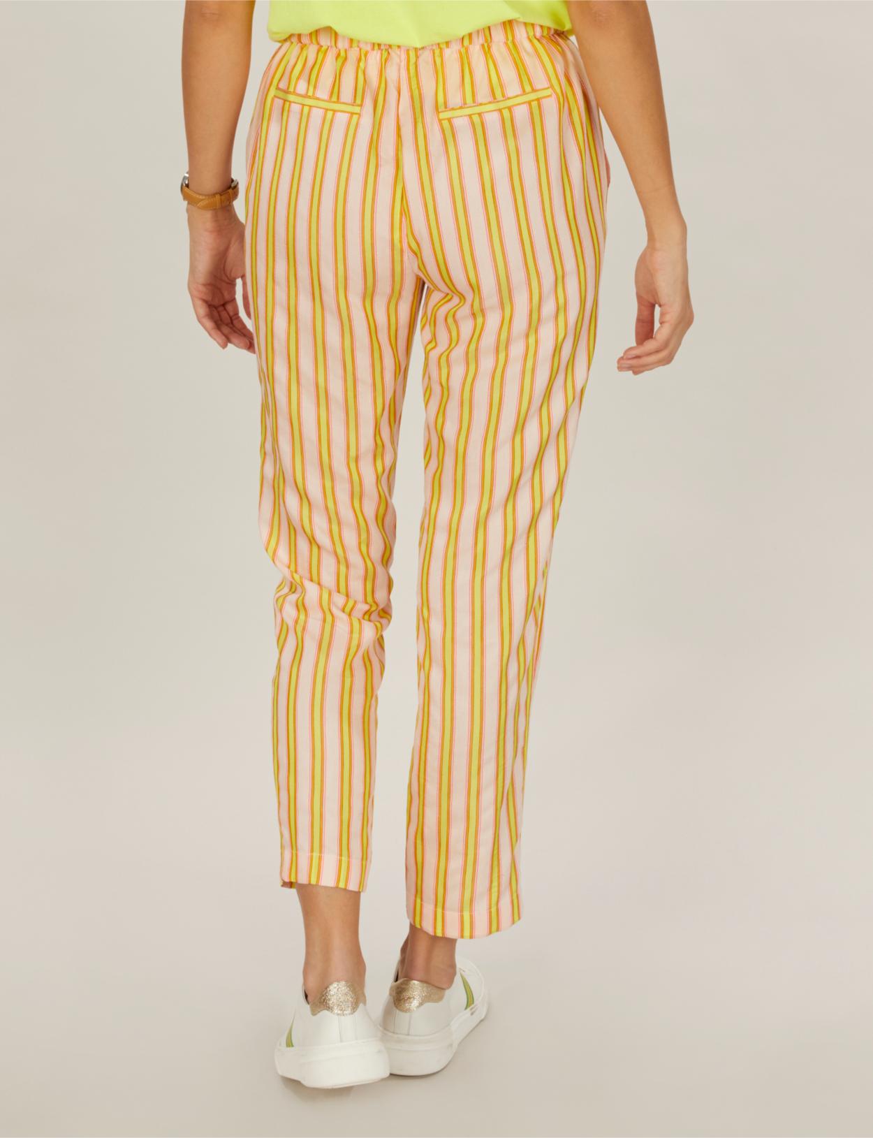Straight Pants In Yellow