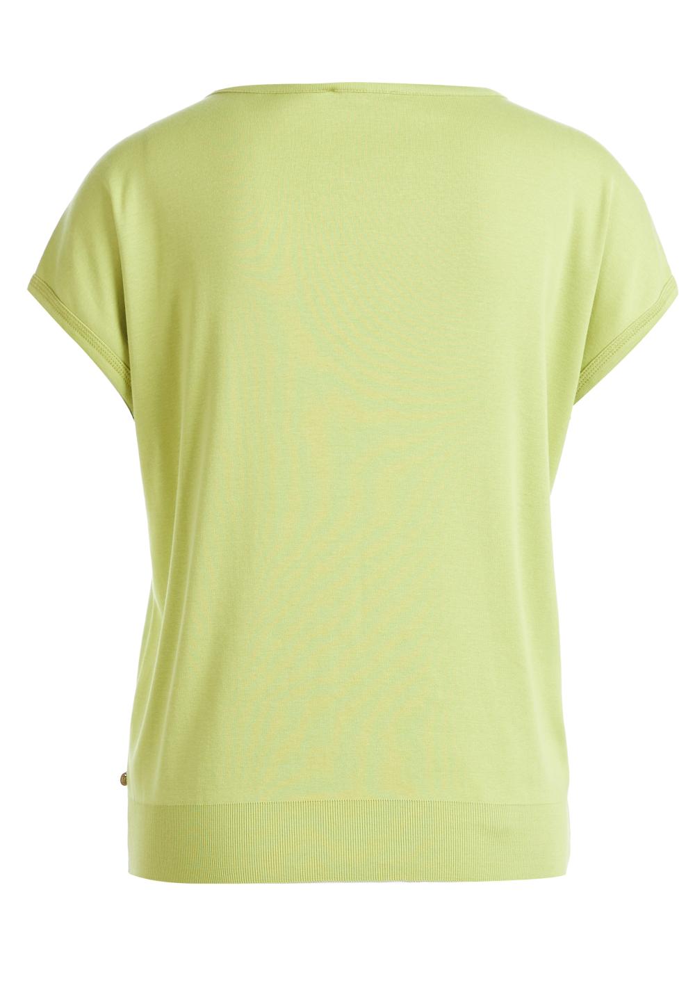 Henley top in Green