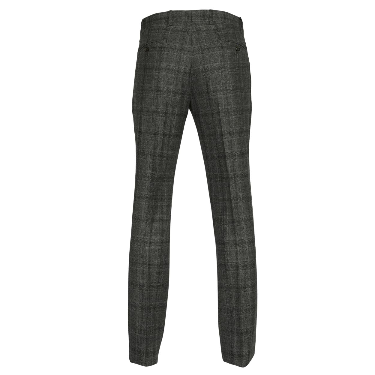 Homme Pantalons De Ville En Laine