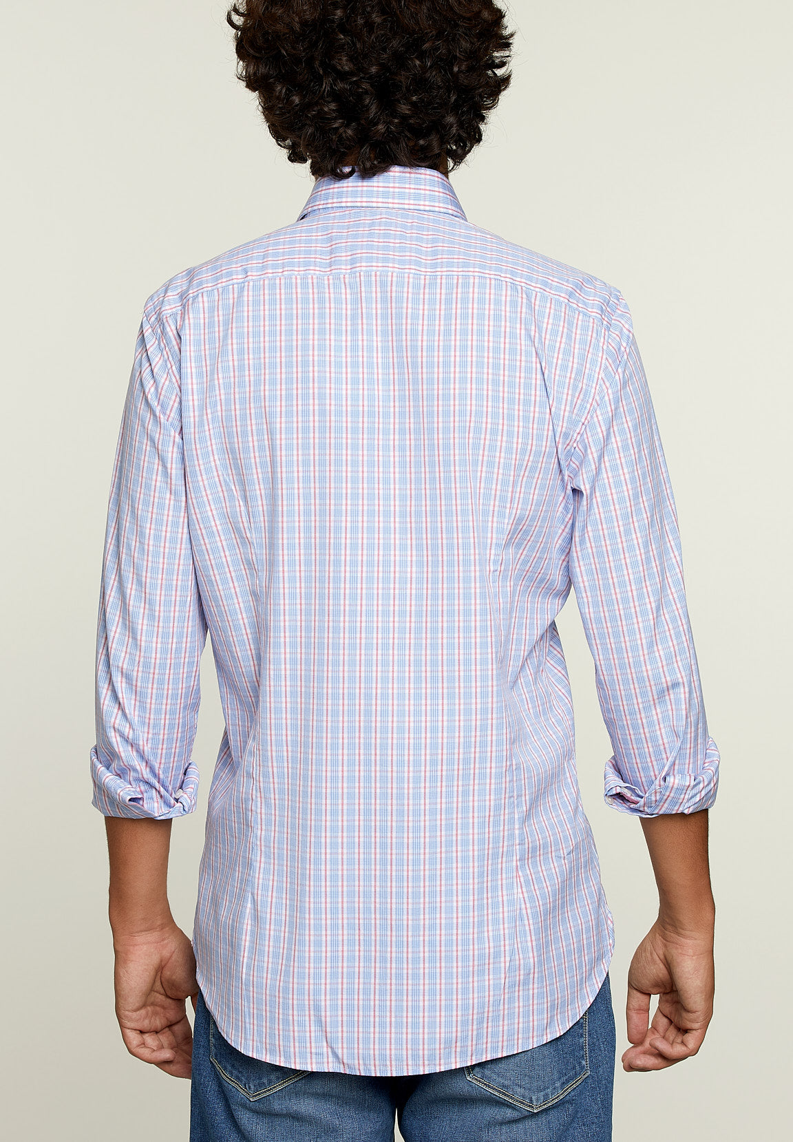 Slim Fit Checked Shirt Multi - Multi