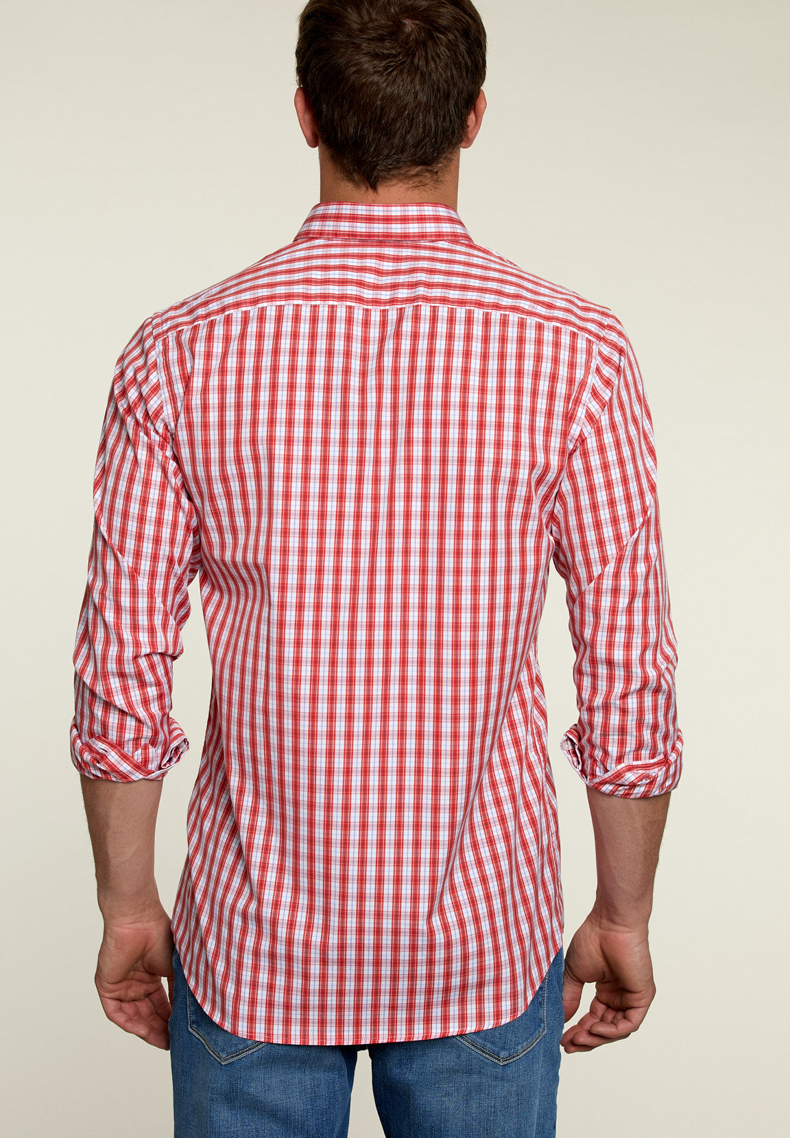 Custom Fit Checked Shirt Multi - Multi