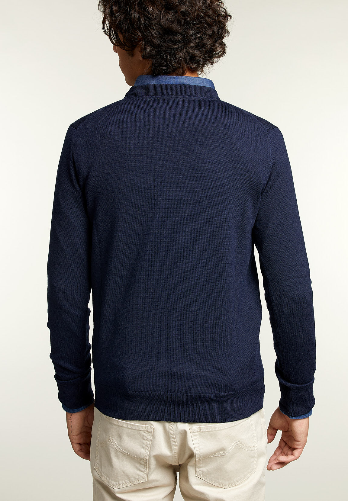 Crew Neck Fantasy Pullover Admiral - Blue