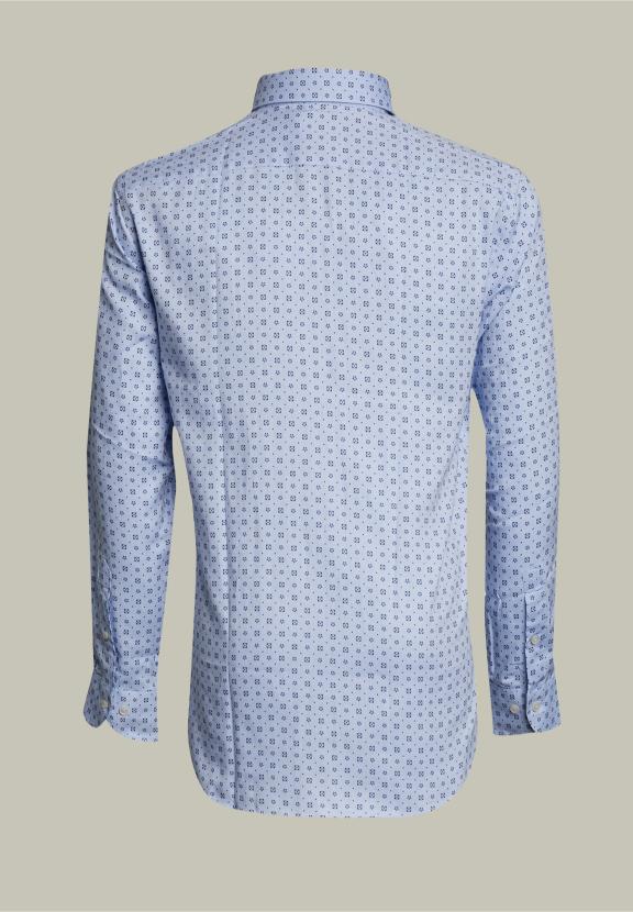 Op Maat Gemaakt Fantasie Shirt Blauw - B-000