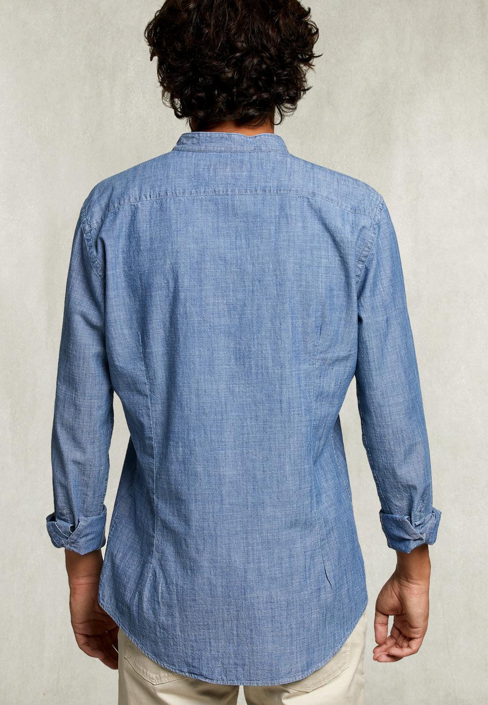 Slim Fit Shirt Blue - Denim
