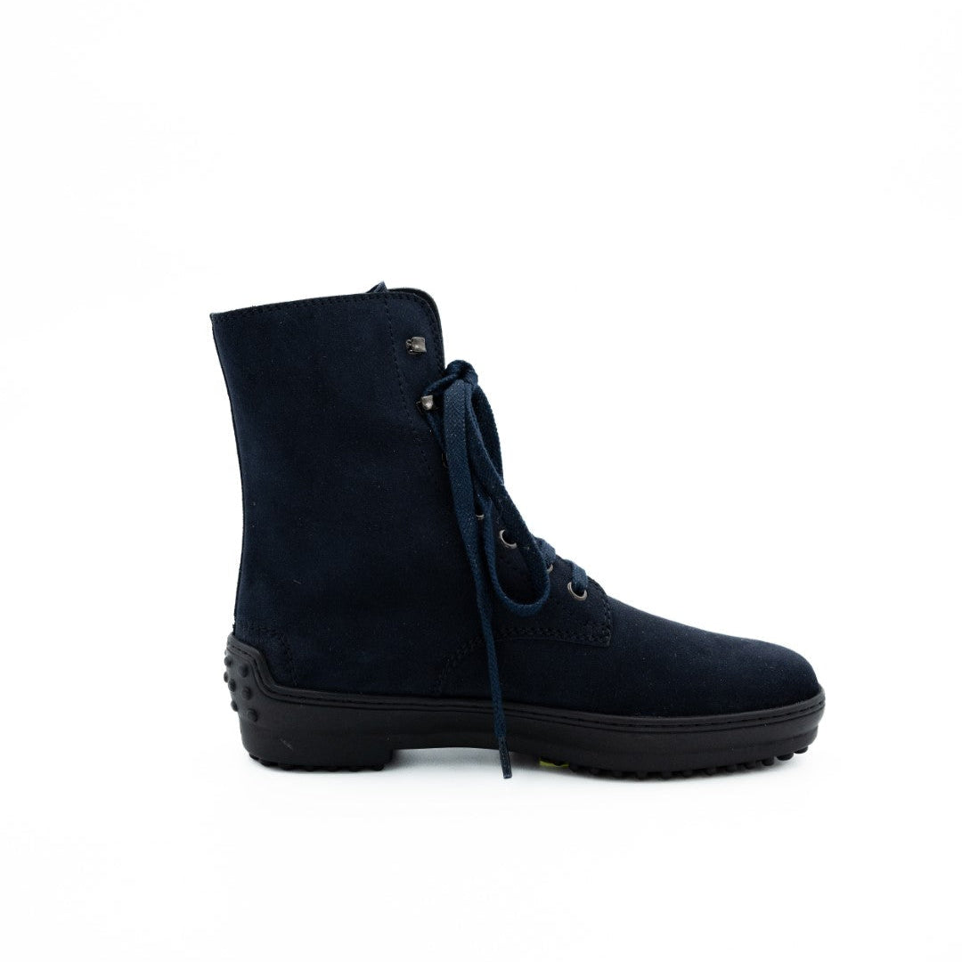 Tod's - Combat Boots - Bleu