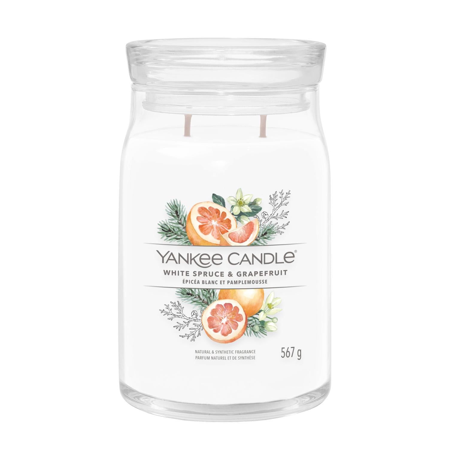 YC White Spruce & Grapefruit Signature Large Jar