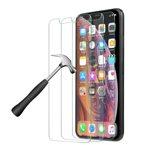 3-Pack Gehard Glas Voor Iphone Xr - Transparant