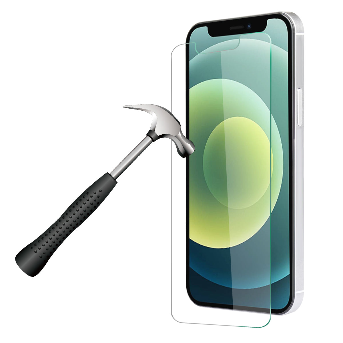 Gehard Glas 5D Voor Iphone 12/12Pro - Transparant