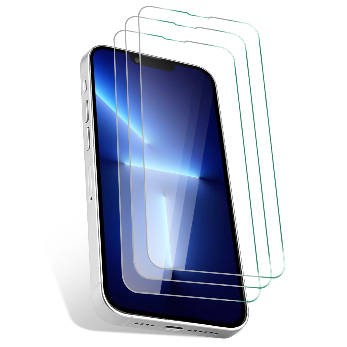 3-Pack Gehard Glas Voor Iphone 13Pro Max - Transparant