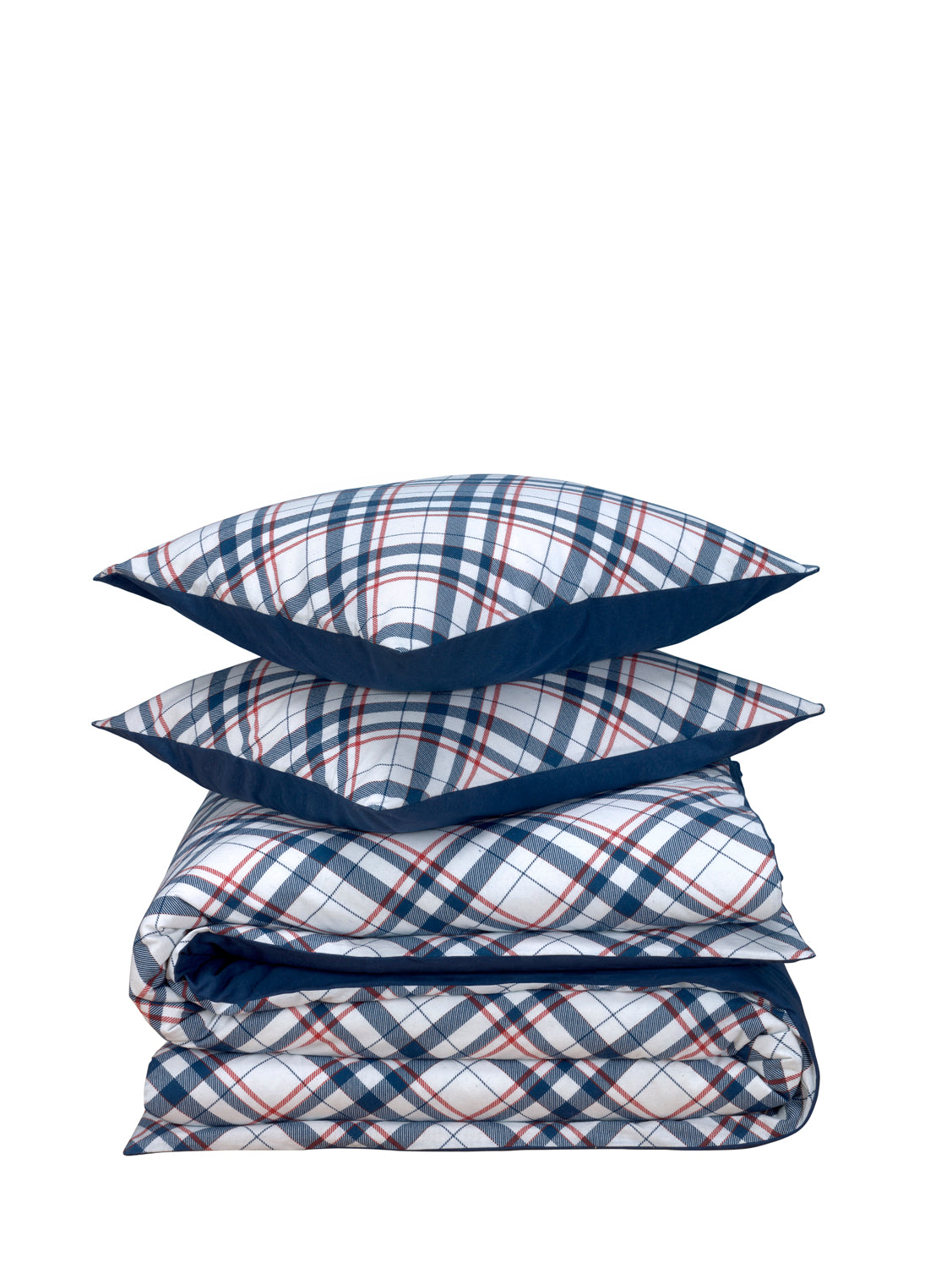 TANGLE Collection - Tartan Blue Indigo