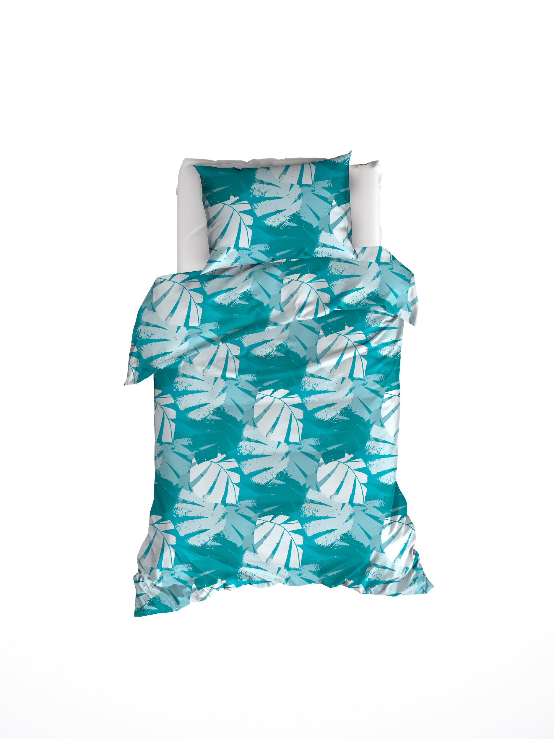 Parure linge de lit naxos lagoon blue