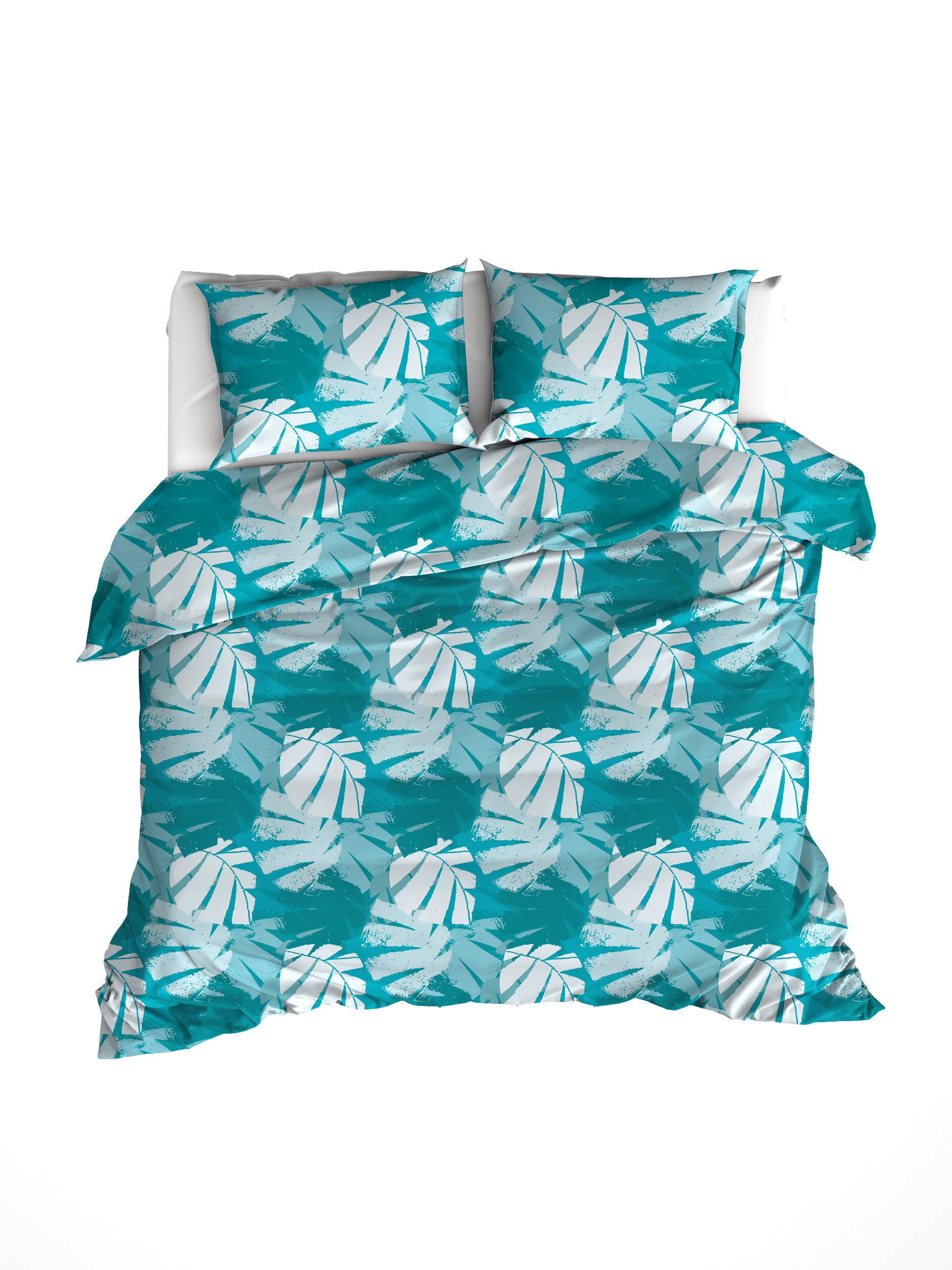 Parure linge de lit naxos lagoon blue