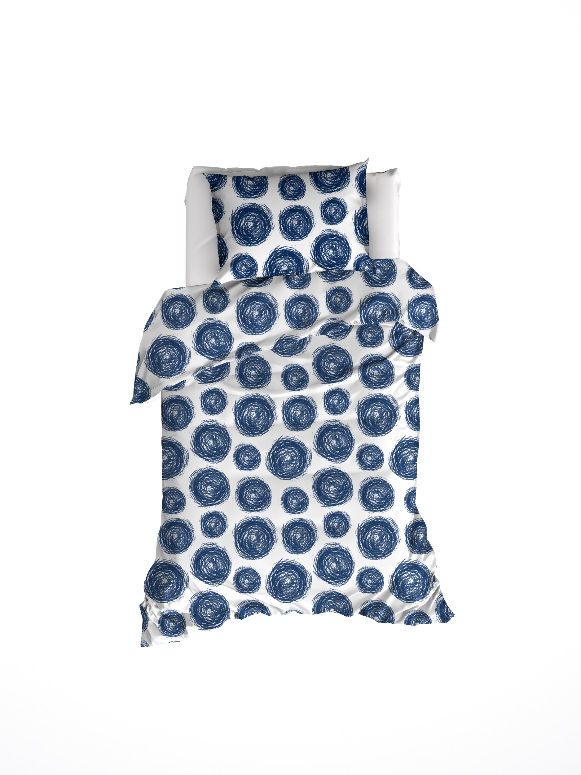 Parure linge de lit orba indigo blue