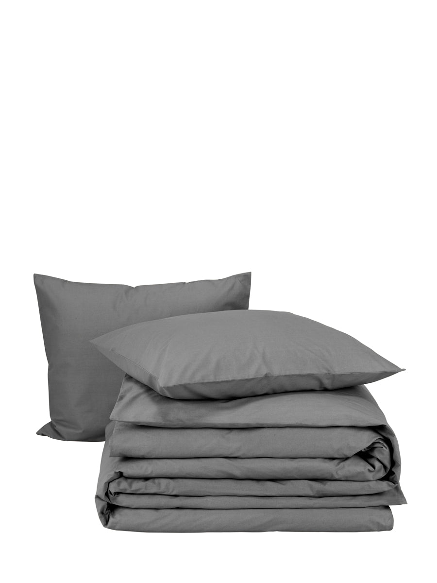 Parure linge de lit basil grey