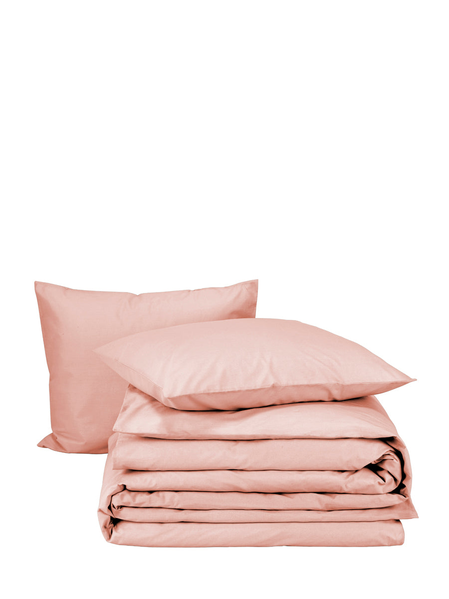 Parure linge de lit basil pearl pink