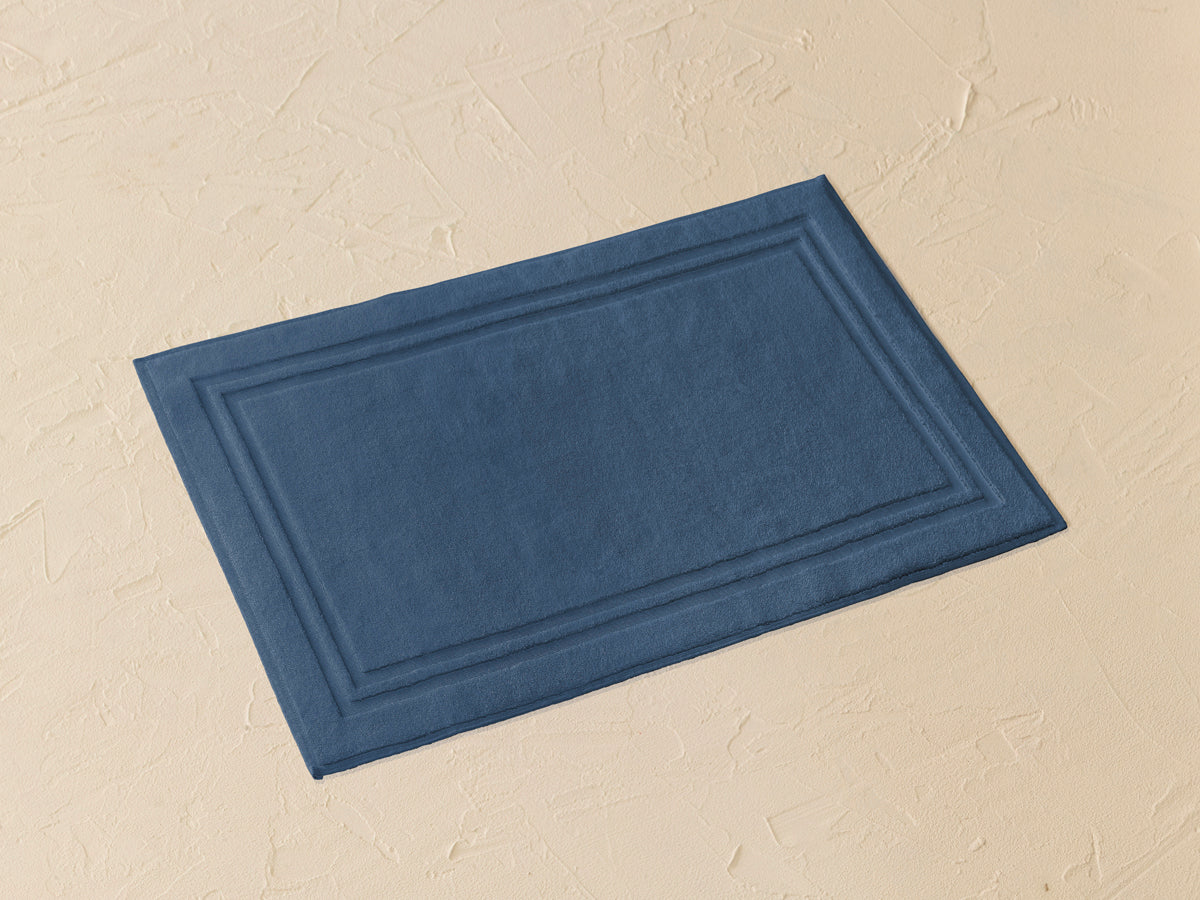 Tapis de bain king navy blue