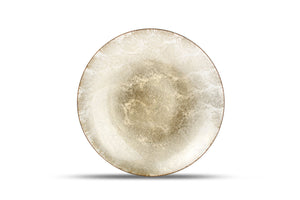Salt & Pepper Plat Décorative 40xh6,5cm Sponged Gold Glint