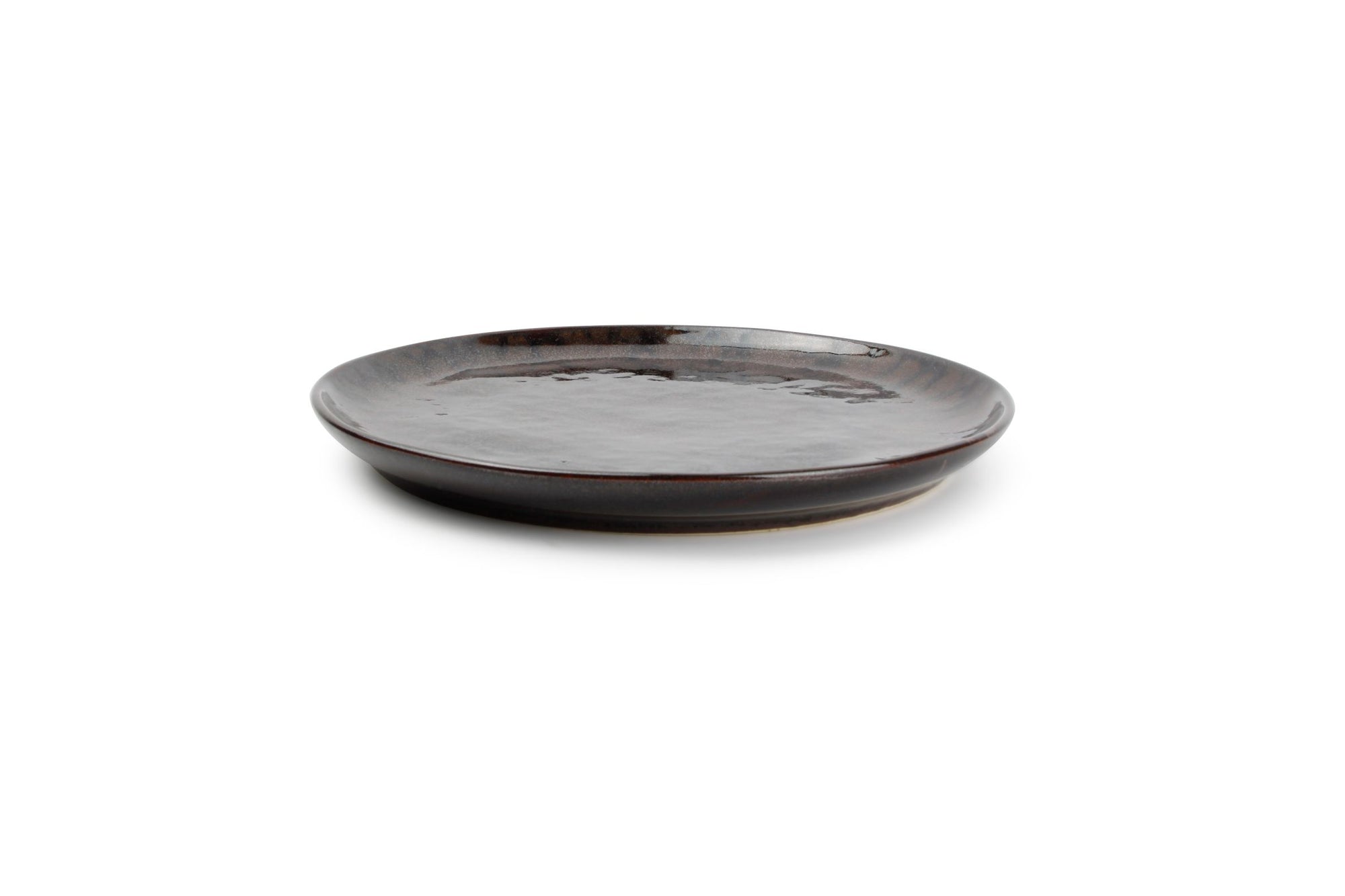 S&P - Assiette Plate 21cm Brun Primal - 1 Set - 4 Pièces