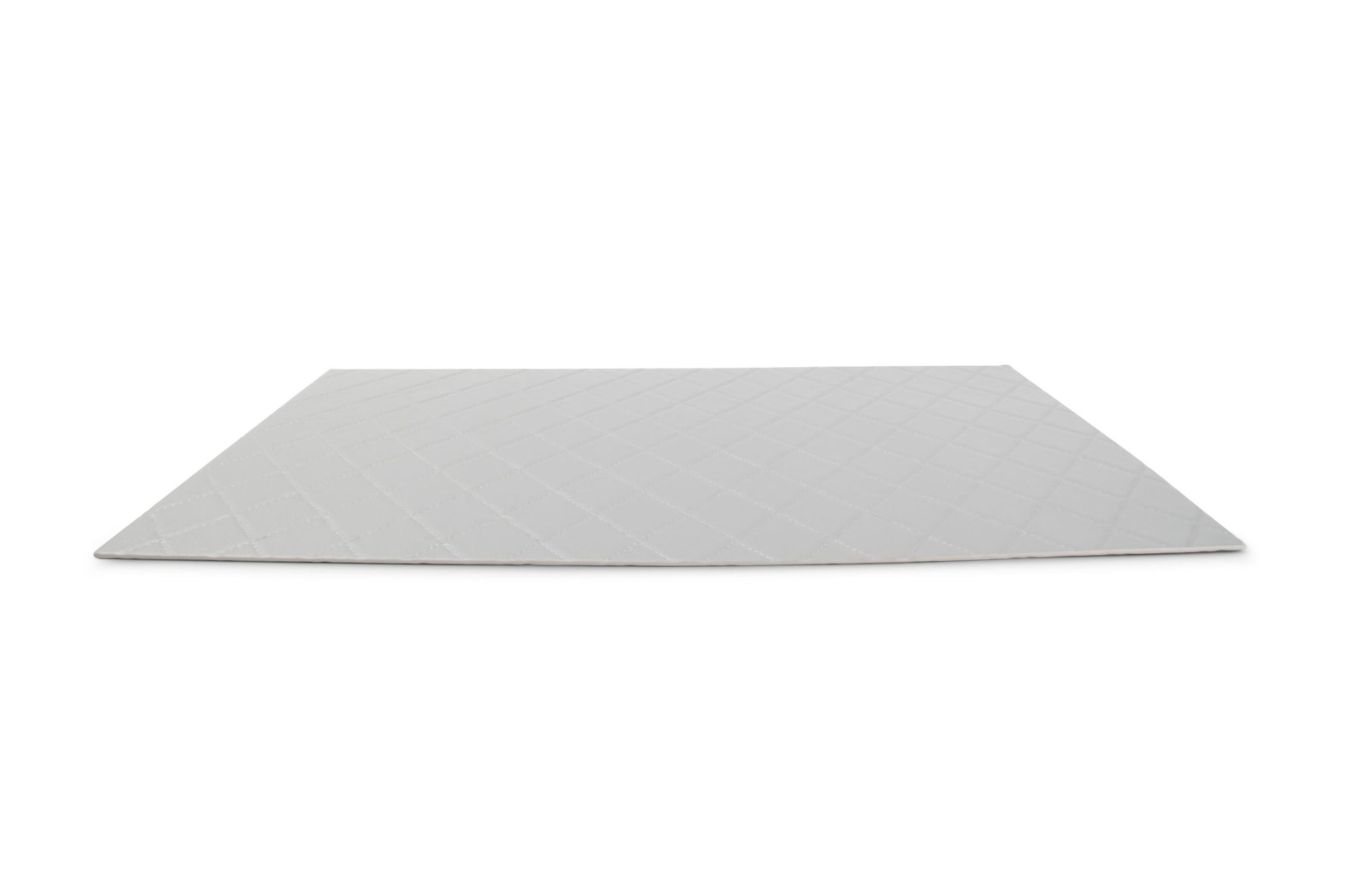 S&P - Placemat 43x30cm ruiten zilver TableTop - 1 SET - 4 stuks