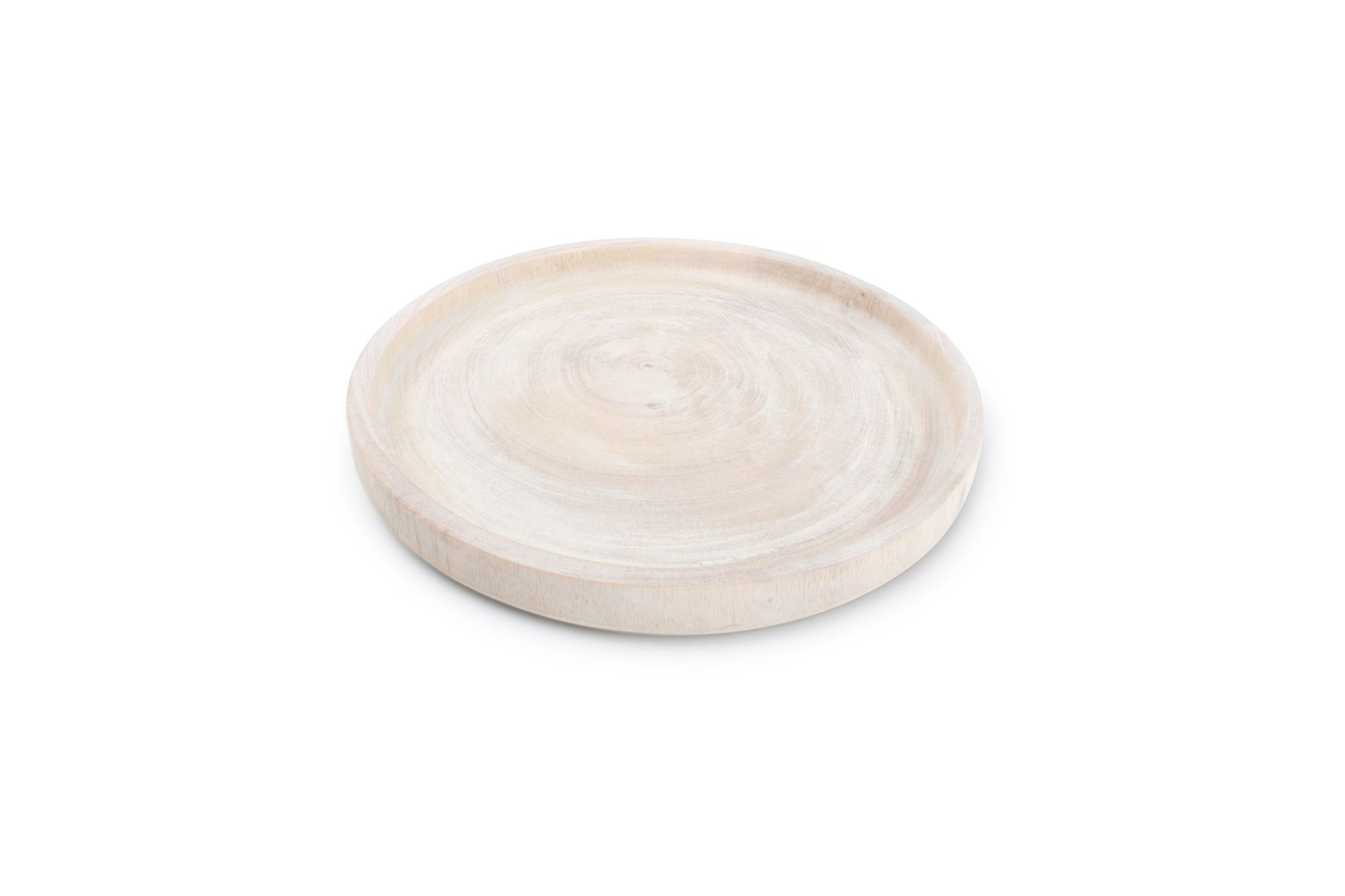 S&P - Serveerschaal 25xH2,5cm hout Pale