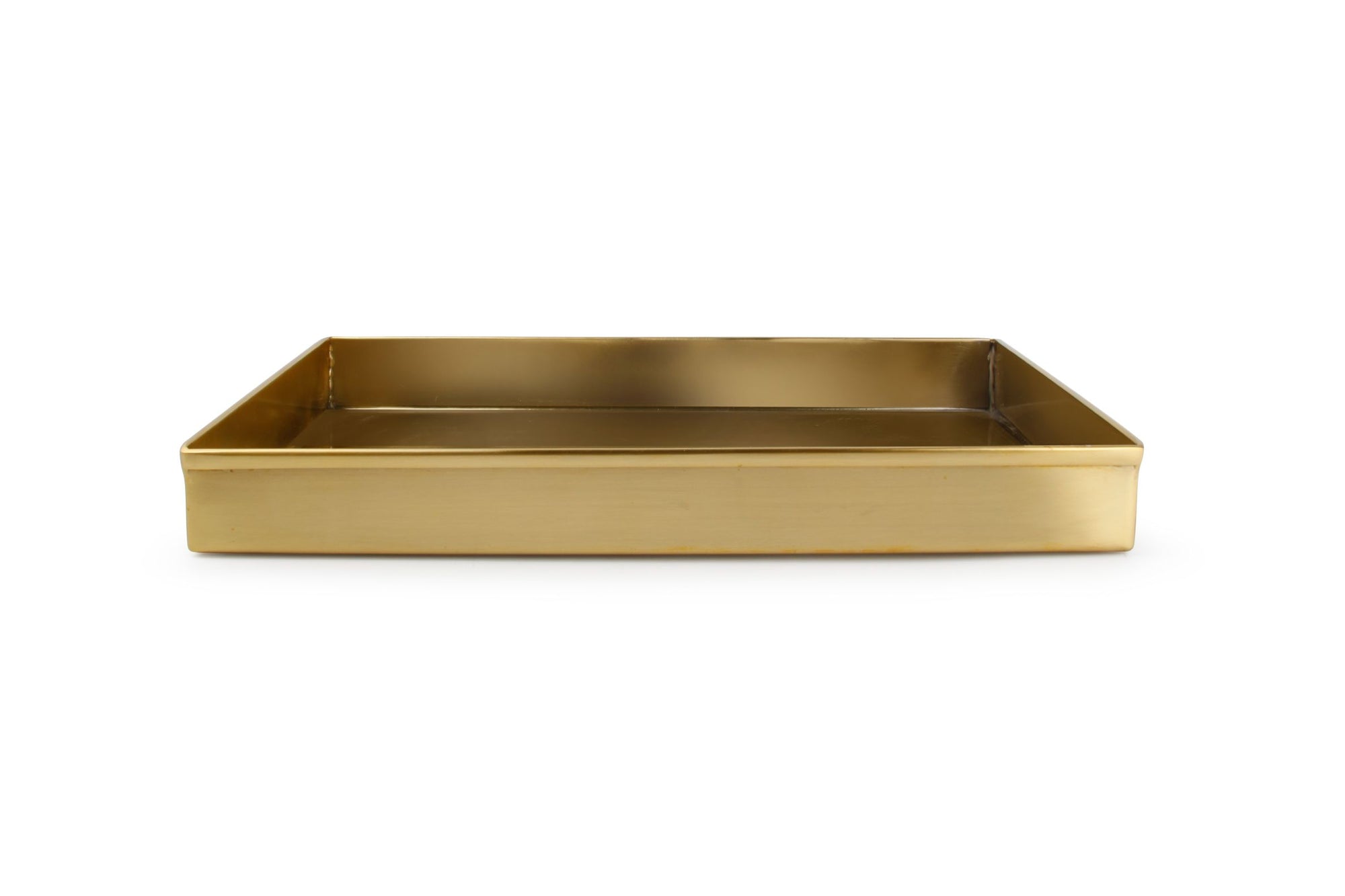 S&P - Opbergbak 28x16xH3cm goud Vanity