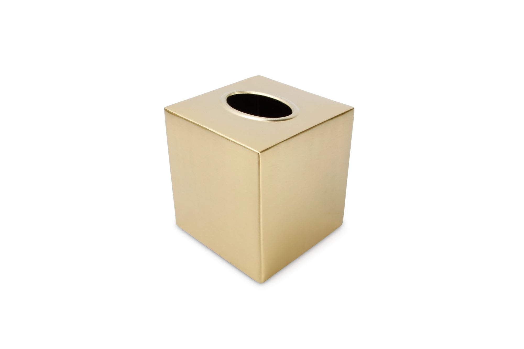 S&P - Tissue doos 12,5x12,5xH12,5cm goud Vanity