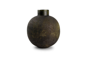 Salt & Pepper Vase 24xh27cm Anthracite Bullet