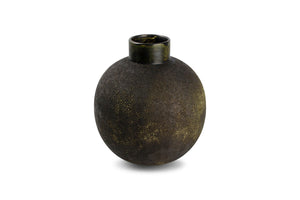 Salt & Pepper Vase 24xh27cm Anthracite Bullet
