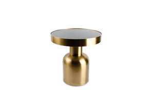 Salt & Pepper Bijzettafel 39xh42cm Goud Ovo
