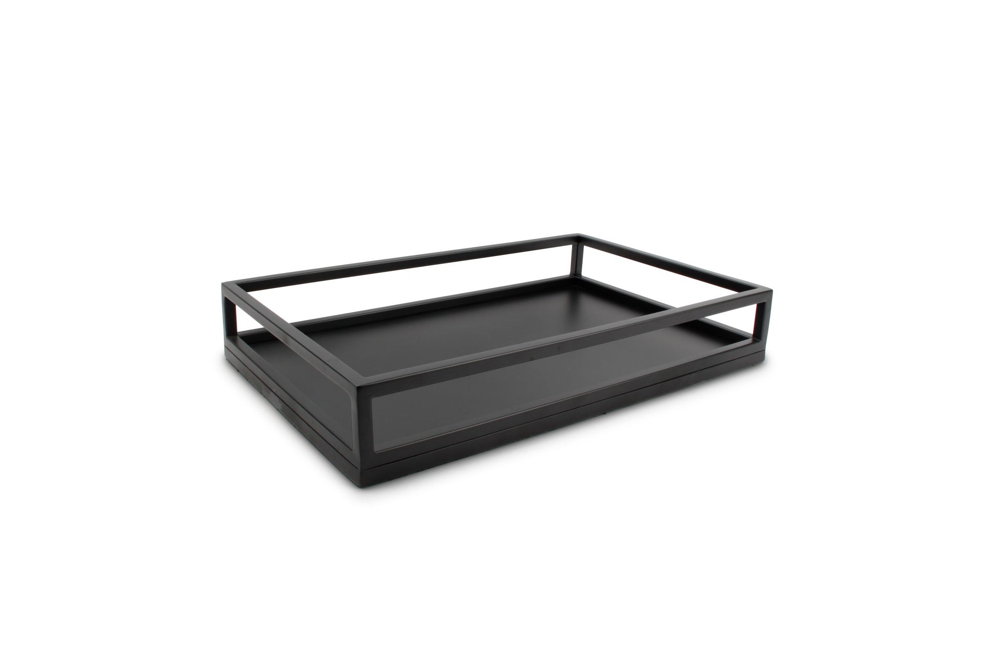 S&P - Plateau 39,5x24,5xh7cm Noir Digna