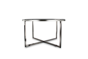 Salt & Pepper Bijzettafel 80xh45cm Zwart/smoked Rama