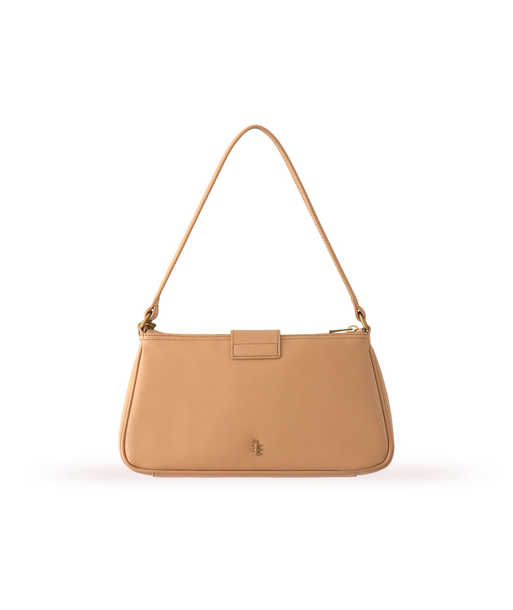 Mallory Soft Baguette Light Brown Bag