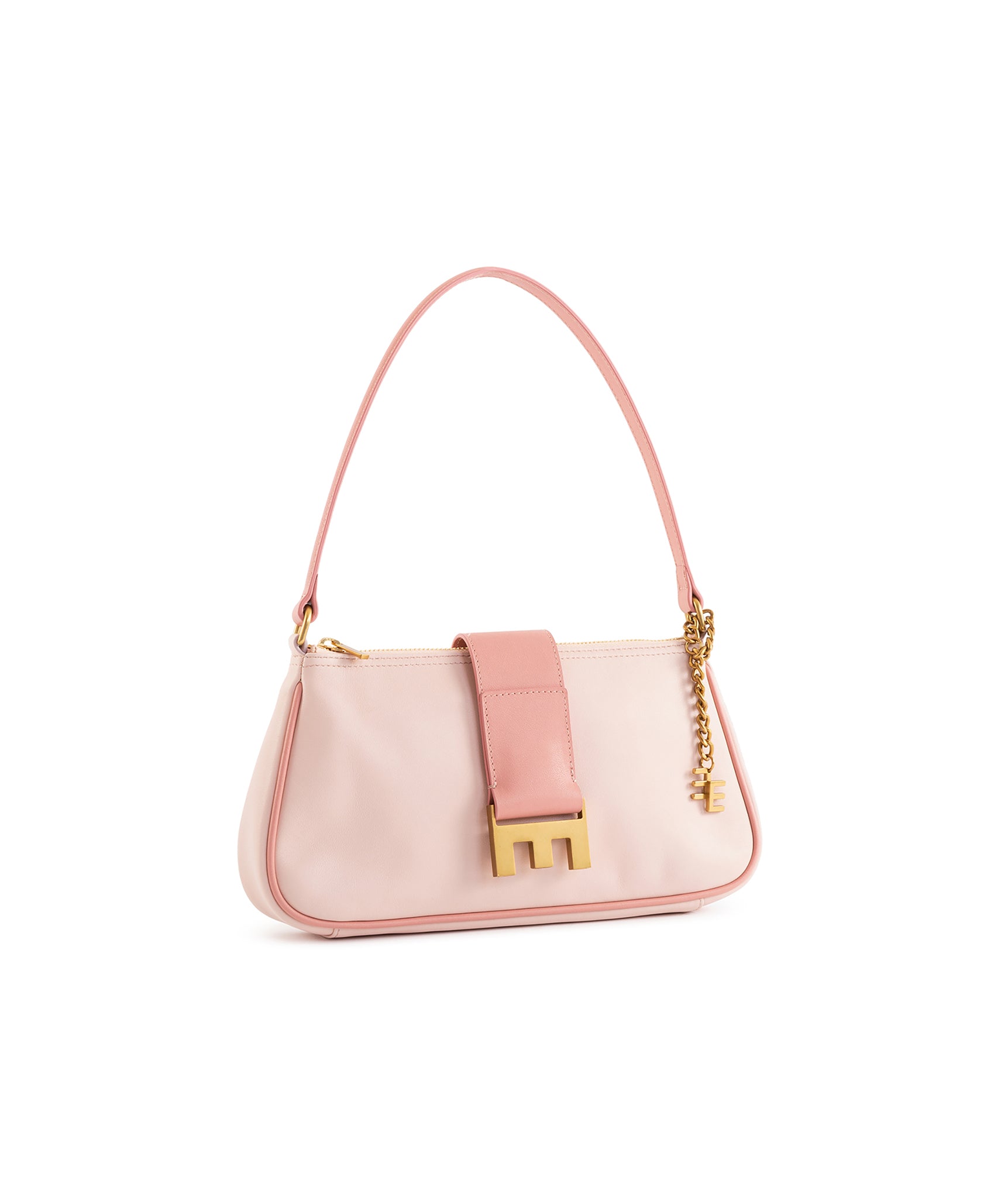 Mallory Soft Baguette Pink Bag