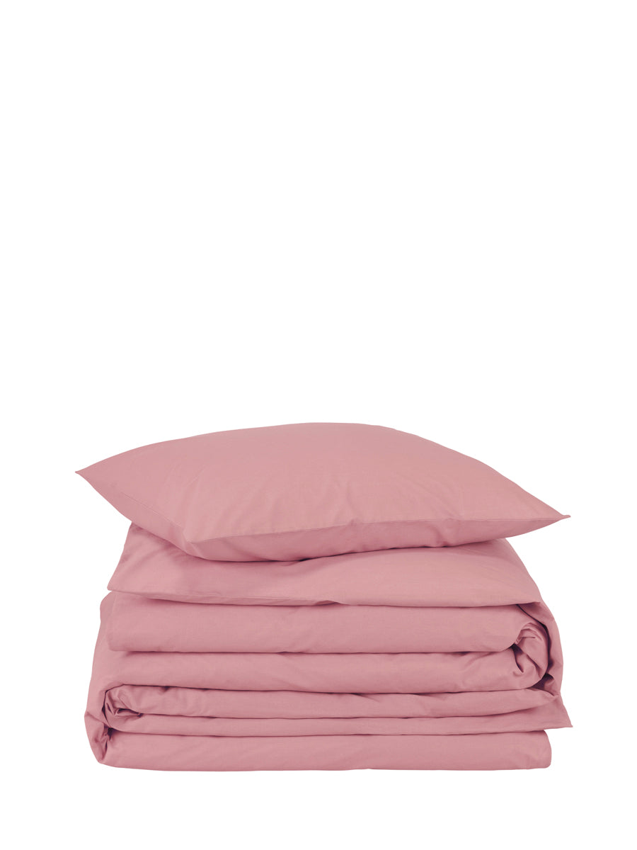 Parure Linge De Lit Basil Vieux Rose