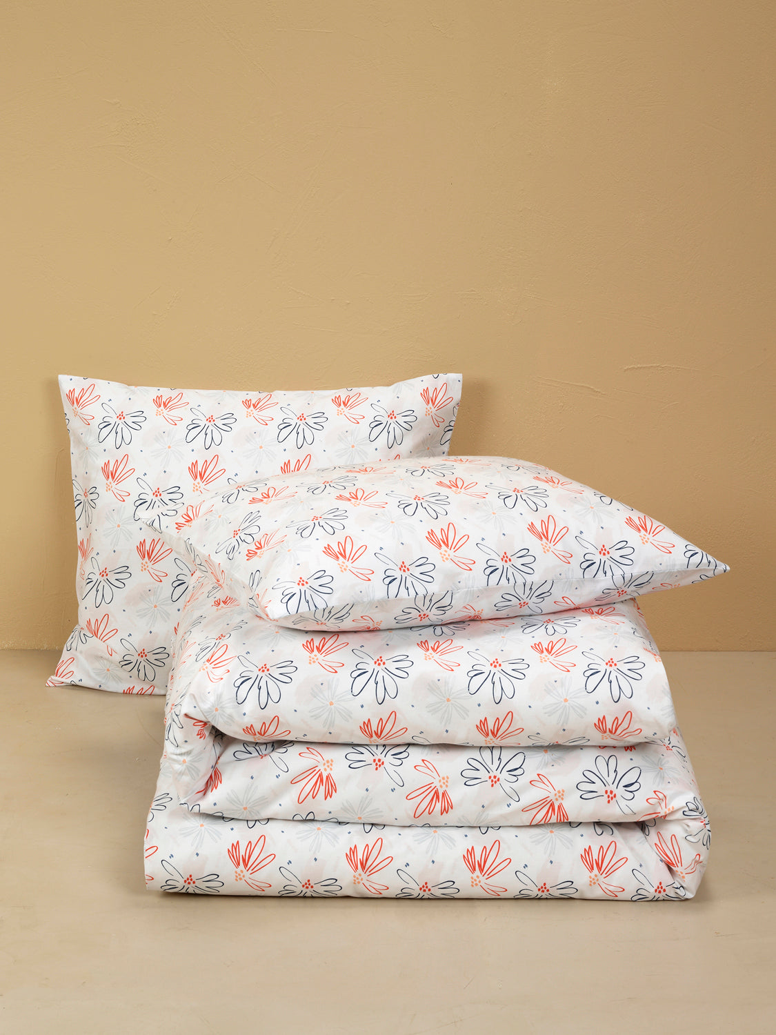 Parure Linge De Lit Odil Orange Blue