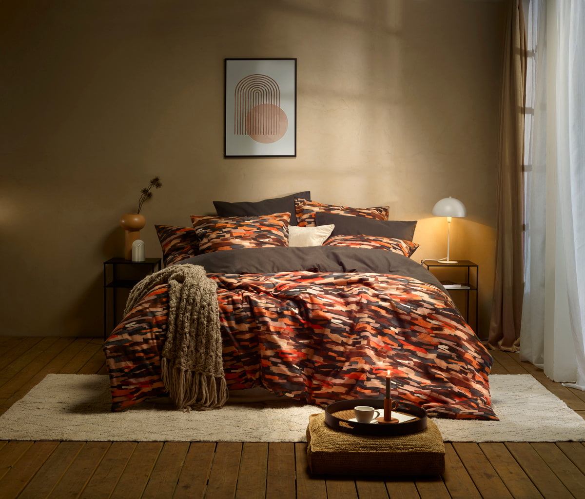 Smart Collectie - Rothko Orange Rust