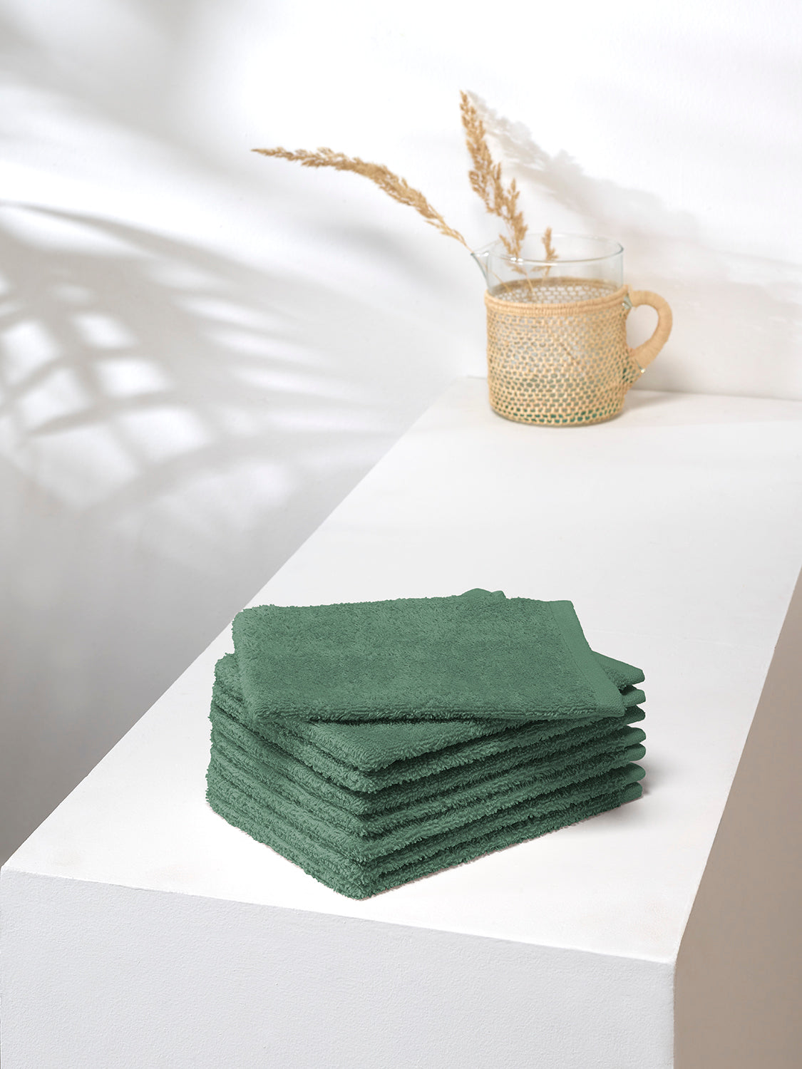 Linge De Bain Troy Emerald Green